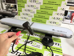 Profi LED světelná rampa oranžová, magnetická 600x100x45mm homologovaná, R65 R10