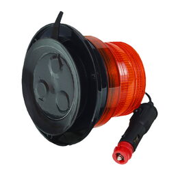 LED maják oranžový 12/24V 40LED magnet, ECE R10 R65 130x95mm