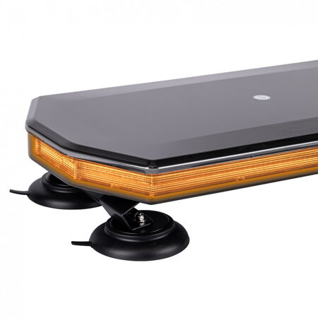LED světelná rampa oranžová, magnetická 560x200x41 mm, ECE R65 R10, IP66