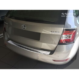 Ochranná lišta hrany kufru - Škoda Fabia III Combi r.v. 2018->, stříbrná
