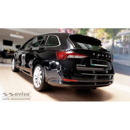 Ochranná lišta hrany kufru - Škoda Octavia IV Combi r.v. 2019-2024 FL 2024->, stříbrná