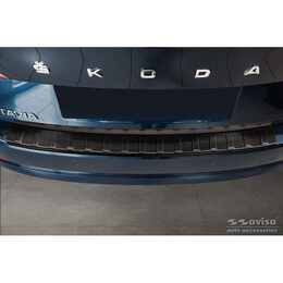 Ochranná lišta hrany kufru - Škoda Octavia IV Liftback r.v. 2019-2024 FL 2024->, černá