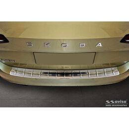 Ochranná lišta hrany kufru - Škoda Superb IV Combi r.v. 2024->, stříbrná