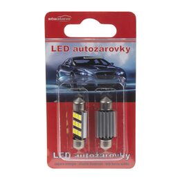 LED žárovka 12V s paticí sufit (36mm), 9LED/2835SM