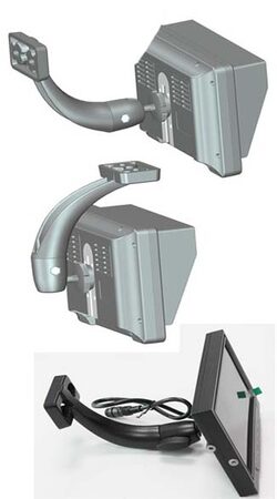 Držák monitoru stropní/na zeď