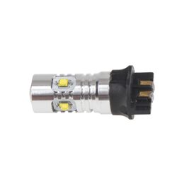 LED žárovka s paticí PW24W 12-24V, 50W (10x5W) bíl