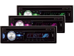 1DIN autorádio s CD/USB/SD/AUX,multicolor podsvícení, dálkové ovládání