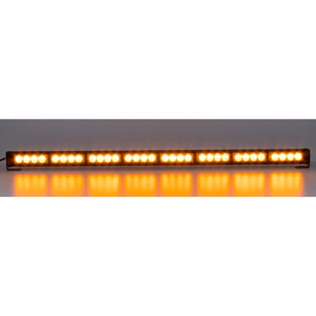 LED světelná alej, 32x 3W LED, oranžová 910mm, ECE R10