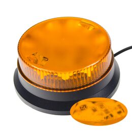 x PROFI LED maják 12-24V 12x3W oranžový, magnet, 74x170mm, ECE R65