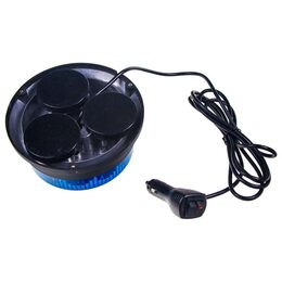 x PROFI LED maják 12-24V 12x3W modrý, magnet, 74x170mm, ECE R10