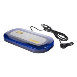 SLIM rampa modrá, 42LEDx3W, magnet, 12-24V, 365mm, ECE R10