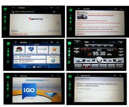 x Autorádio pro VW, Škoda s 7" LCD, Android 4.2.2, WI-FI, GPS