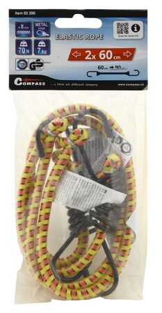 Upínač pružný 2x60cm TÜV/GS
