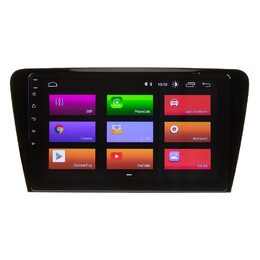 Autorádio pro Škoda Octavia III 2013-2018 s 10,1" LCD, Android, WI-FI, GPS,Mirrorink,Bluet