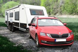 Přídavné zrcátko CARAVAN - set 2ks