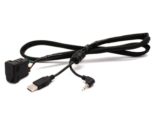 USB+JACK konektor Toyota