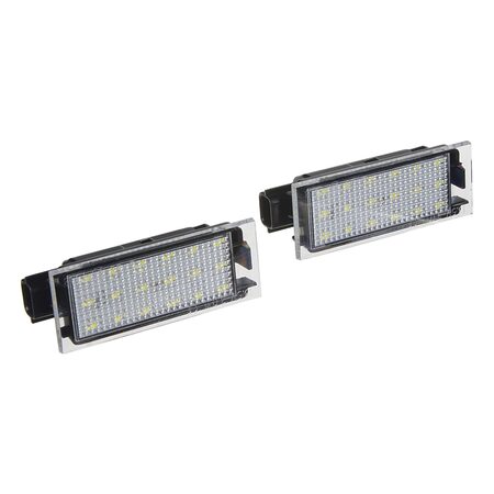 LED osvětlení SPZ do vozu Renault 2006-