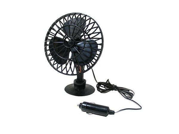 Ventilátor 12V Mini otočný