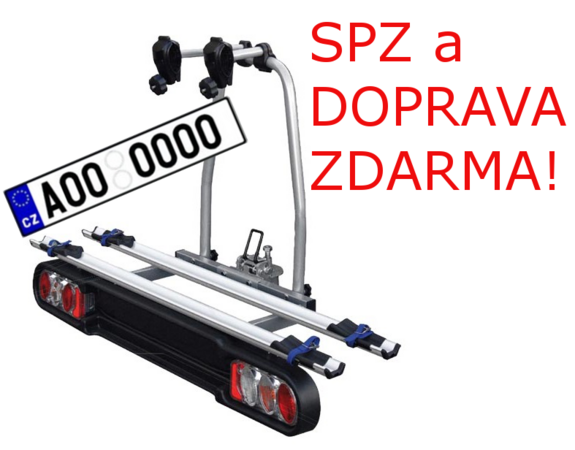 Nosič 2 jízdních kol na tažné zařízení - Menabo Project Tilting 2 sklopný