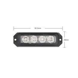 PREDATOR 4x3W LED, 12-24V, oranžový, ECE R65