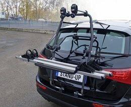 Nosič 3 jízdních kol na zadní část vozu - Menabo Stand Up 3 aluminium