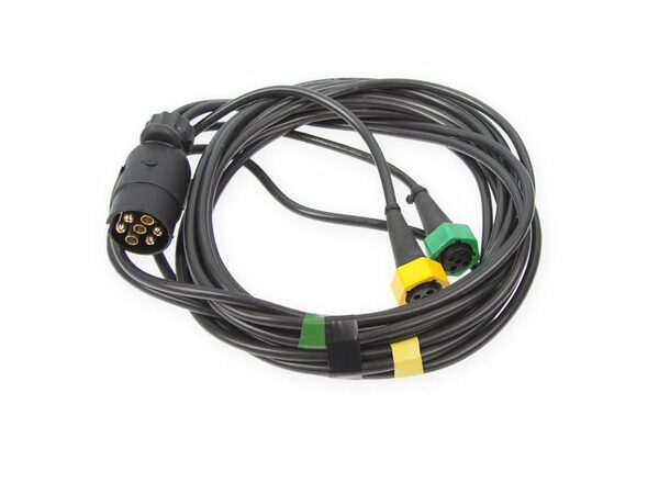 Elektrokabeláž k vleku bez světel 7pin / 4 m, FRISTOM