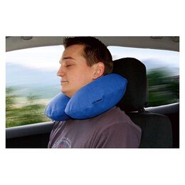 Polštářek cestovní nafukovací FLEECE