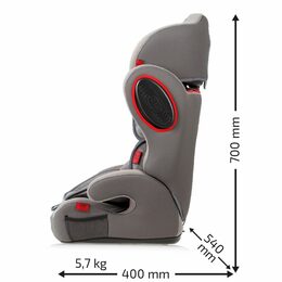 Autosedačka HEYNER MultiProtect ERGO 3D- SP (I, II, III) Koala šedá NOVÝ TYP