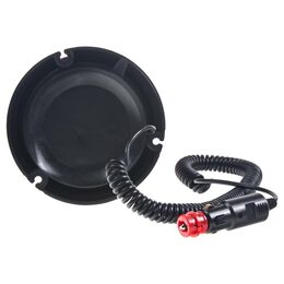 LED maják, 12-24V, 40x 5730SMD LED, oranžový magnet, ECE R10