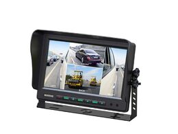 Monitor 9" s kvadrátorem a s 4x4PIN vstupy