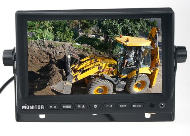 x Monitor 7" se 2x4PIN vstupy