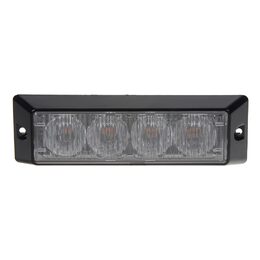 x PROFI výstražné LED světlo vnější, 12-24V, oranžové, ECE R65