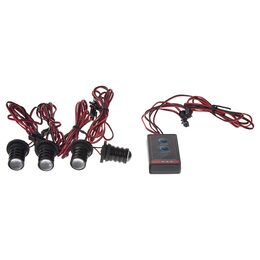 LED stroboskop modrý 4ks 1W