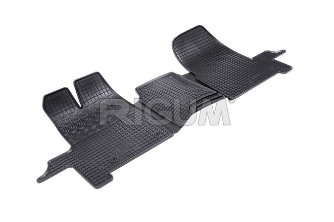 Gumové koberce FORD Tourneo Custom (1+2) 3m 2012->