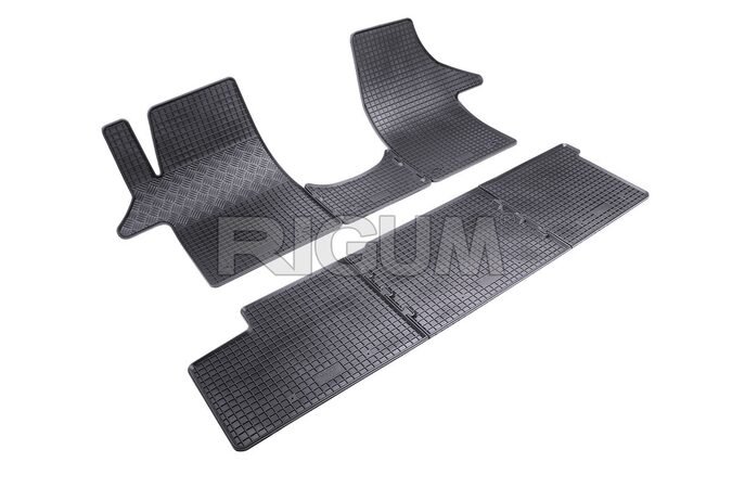 Gumové koberce VOLKSWAGEN Transporter T5 5/6m 2003-2015