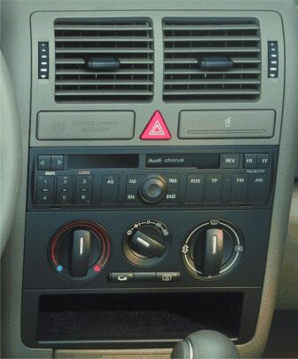 ISO redukce pro Audi A4 -10/1998, A6 -5/1997, A8