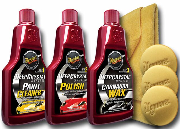 Meguiars sada na leštění a voskování vozu (3-step system)