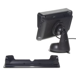 LCD monitor 5"černý na palubní desku nebo držák s přísavkou