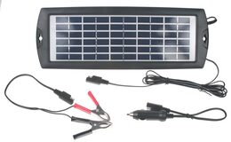 Solární nabíječka 3W pro udržovací dobíjení baterií