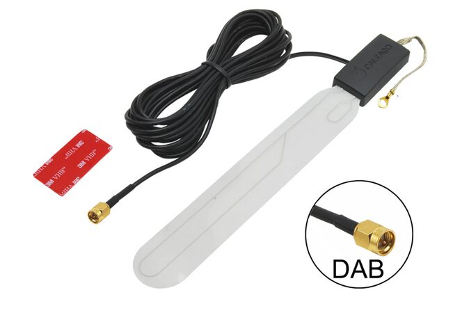 DAB vnitřní aktivní anténa SMB Calearo