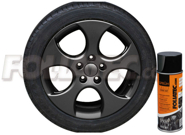 Fólie ve spreji (plastidip) FOLIATEC černá lesklá 400ml