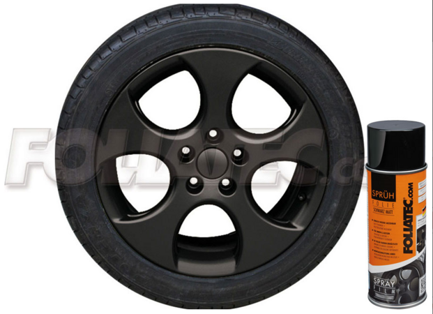 Fólie ve spreji (plastidip) FOLIATEC černá matná 400ml