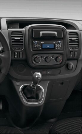 2DIN/1DIN redukce pro Opel Vivaro 2014-, Renault Trafic 2014-