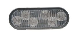 x PROFI LED výstražné světlo 12V 6x1W oranžový 160x65mm