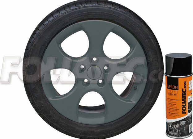 Fólie ve spreji (plastidip) FOLIATEC carbon šedá matná 400ml