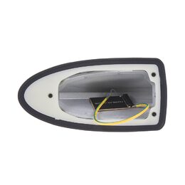 SHARK krytka antény - náhrada prutu, barva stříbrná