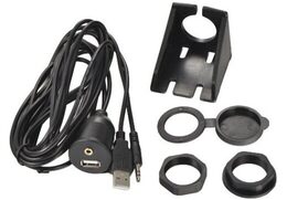 USB+JACK zásuvka univerzální
