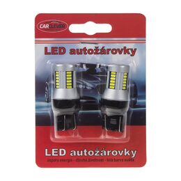 LED T20 (7443) bílá, 12-24V, 30LED/4014SMD - dvouvlákno