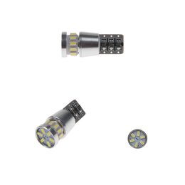 LED T10 bílá, 12V, 18LED/3014SMD