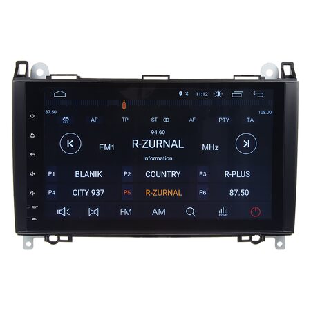 Autorádio pro Mercedes s 9" LCD, Android, WI-FI, GPS, Carplay, Bluetooth, 2x USB